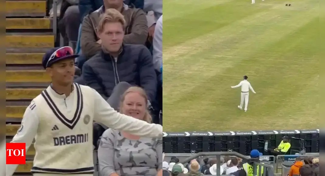 WATCH: Yashasvi Jaiswal takes England fans’ mocking like a champ – dances it off! | Cricket News WATCH: Yashasvi Jaiswal takes England fans’ mocking like a champ – dances it off! | Cricket News