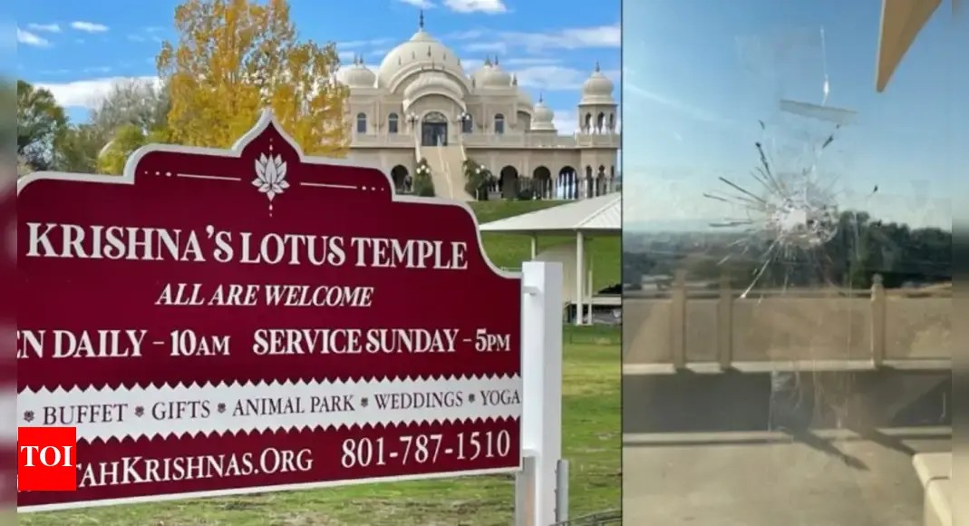 ’20–30 bullets fired’: Iskcon temple targeted in US; India urges action ’20–30 bullets fired’: Iskcon temple targeted in US; India urges action