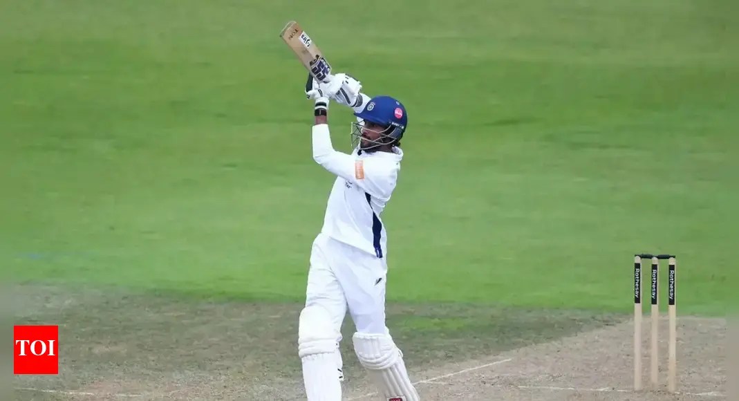 County Cricket | Tilak Varma slams second century in three games for Hampshire – Watch | Cricket News County Cricket | Tilak Varma slams second century in three games for Hampshire – Watch | Cricket News