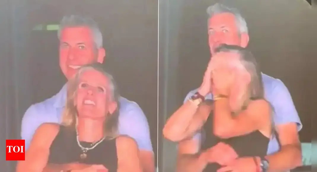 Coldplay Concert ‘Kiss Cam’ Controversy: After Astronomer’s CEO Andy Byron, HR head Kristin Cabot also resigns– Why workplace romance are common | Coldplay Concert ‘Kiss Cam’ Controversy: After Astronomer’s CEO Andy Byron, HR head Kristin Cabot also resigns– Why workplace romance are common |