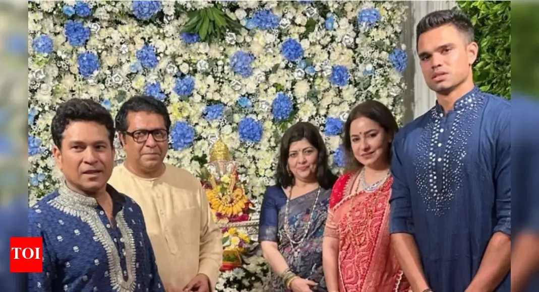 Watch: Arjun Tendulkar makes first public appearance since getting engaged to Saaniya Chandhok | Off the field News Watch: Arjun Tendulkar makes first public appearance since getting engaged to Saaniya Chandhok | Off the field News