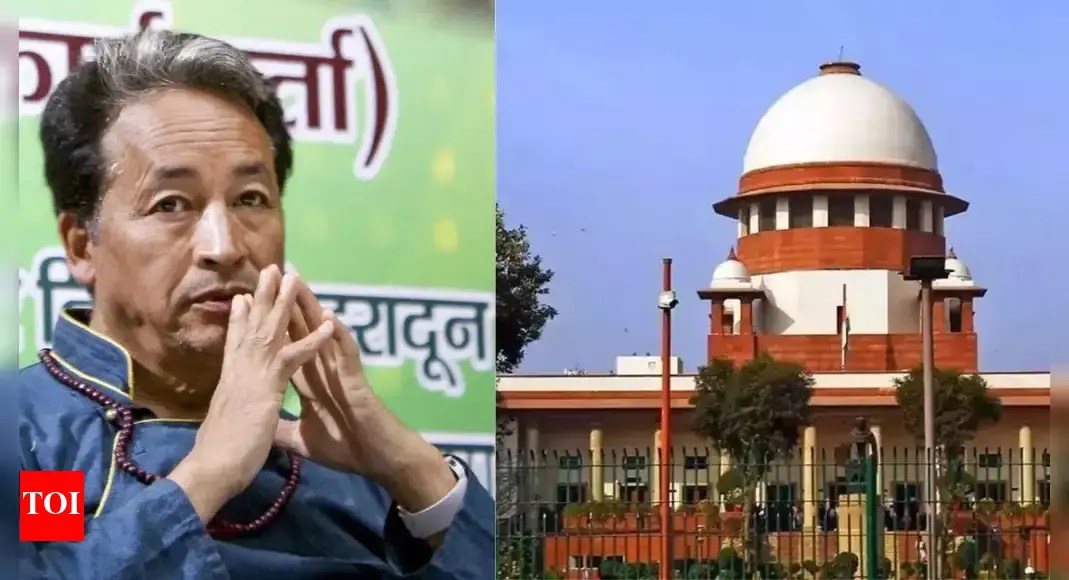 Sonam Wangchuk arrest: SC issues notice to Centre, Ladakh UT on wife’s plea; activist held under NSA | India News Sonam Wangchuk arrest: SC issues notice to Centre, Ladakh UT on wife’s plea; activist held under NSA | India News