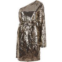Lofty Manner Dress lotta goudkleurig Geel L