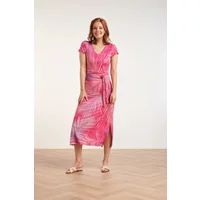 Smashed Lemon 24440 stretchy maxi zomerjurk | Print / Multi XL