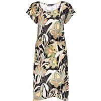Geisha 47138-60 lola 515 dress elastic waist aop pr.07-24-1 emerald/orange Print / Multi L