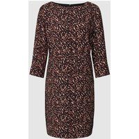 comma Mini-jurk met 3/4-mouwen Zwart