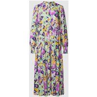 YAS Midi-jurk van LENZING™ ECOVERO™-vezels, model ‘SALIRA’ Mintgroen