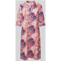 ROBE LÉGÈRE Mini-jurk met all-over motief Oranje