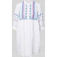 Rich & Royal Mini-jurk met stitchingdetails Wit