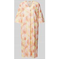 Smith and Soul Midi-jurk met V-hals Roze