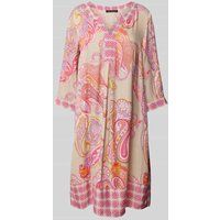 Betty Barclay Knielange tuniekjurk met paisleymotief Camel