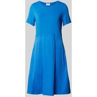 ROBE LÉGÈRE Knielange jurk in laagjeslook Bleu