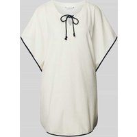 Tommy Hilfiger Mini-jurk met vleermuismouwen Offwhite
