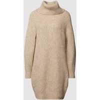 Opus Gebreide jurk met col, model ‘Wakya’ Beige