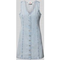 Levi’s® Jeansjurk met doorknoopsluiting, model ‘THORA’ Jeansblauw