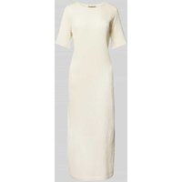 Smith and Soul Midi-jurk met structuurmotief Zand