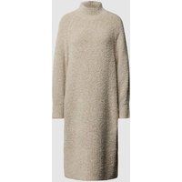 Opus Midi-jurk met turtleneck, model ‘Winea’ Beige