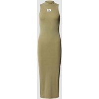 Calvin Klein Jeans Midi-jurk in used-look Olijfgroen