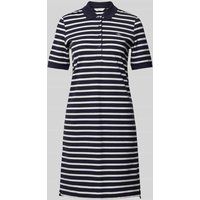 Gant Polojurk met streepmotief Marineblauw