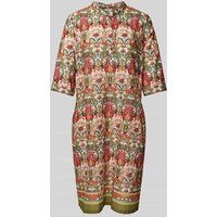 ROBE LÉGÈRE Knielange jurk met all-over motief Rood