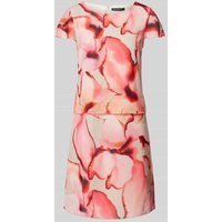 Betty Barclay Knielange jurk in batiklook Felroze