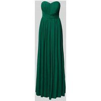 Lipsy Avondjurk met plissévouwen, model ‘Bella’ Groen