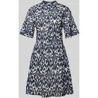 MbyM Mini-jurk met opstaande kraag, model ‘Declany’ Marineblauw