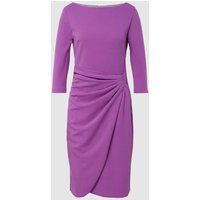 Paradi Cocktailjurk in wikkellook Fuchsia