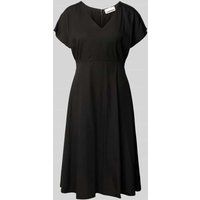 ARMEDANGELS Midi-jurk met viscose, model ‘AALBINE’ Zwart