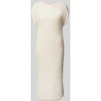milano italy Midi-jurk met ronde hals Offwhite