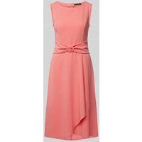 Betty Barclay Midi-jurk met ronde hals Koraal