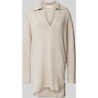 Marc O’Polo Oversized mini-jurk met tuniekkraag Beige