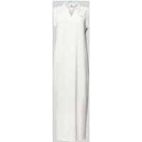 Tommy Hilfiger Polojurk met labelstitching Wit