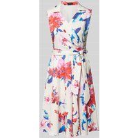 MORE & MORE Mini-jurk met strikceintuur Rood