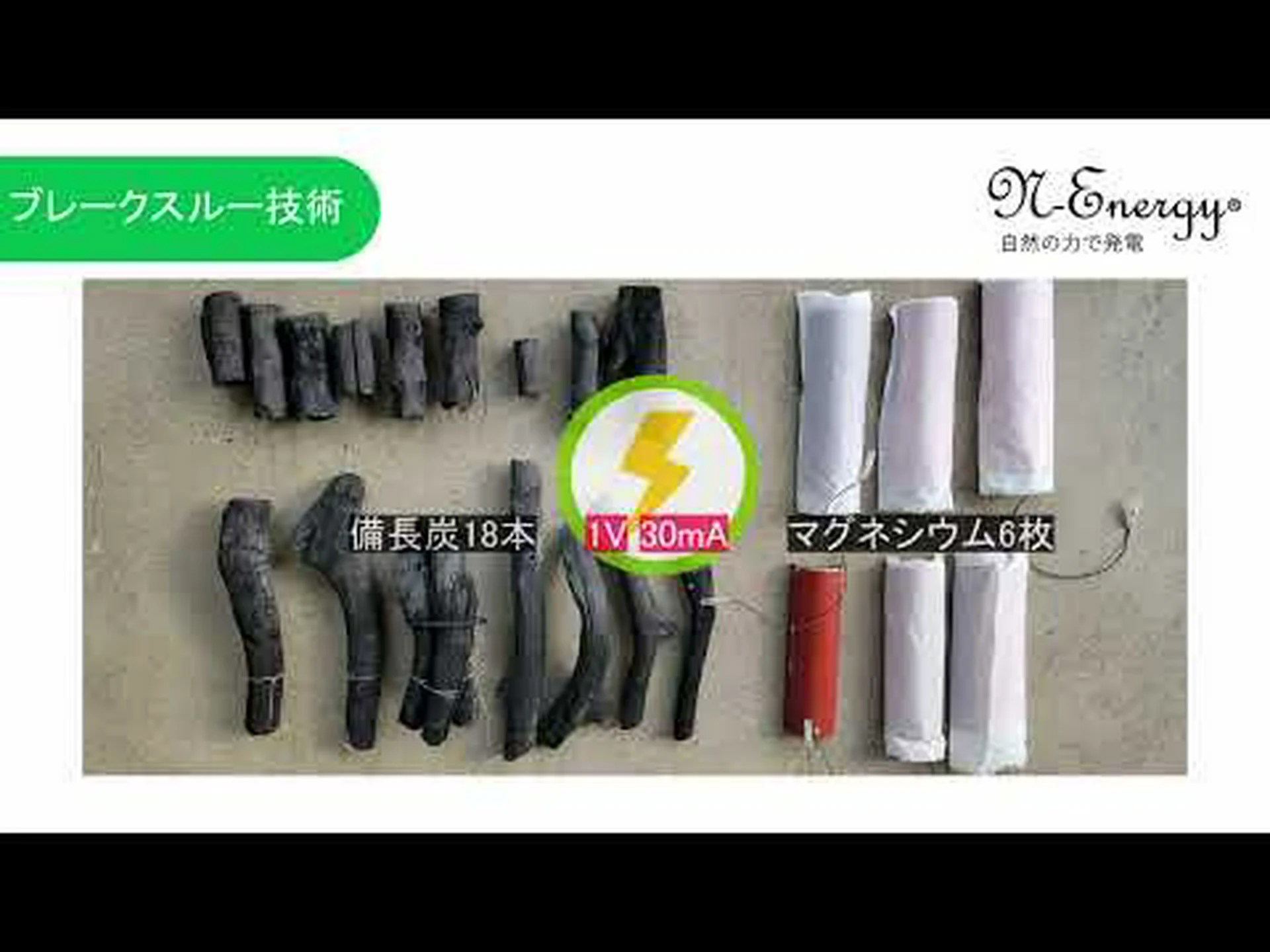 電力が供給されている植物 電力が供給されている植物