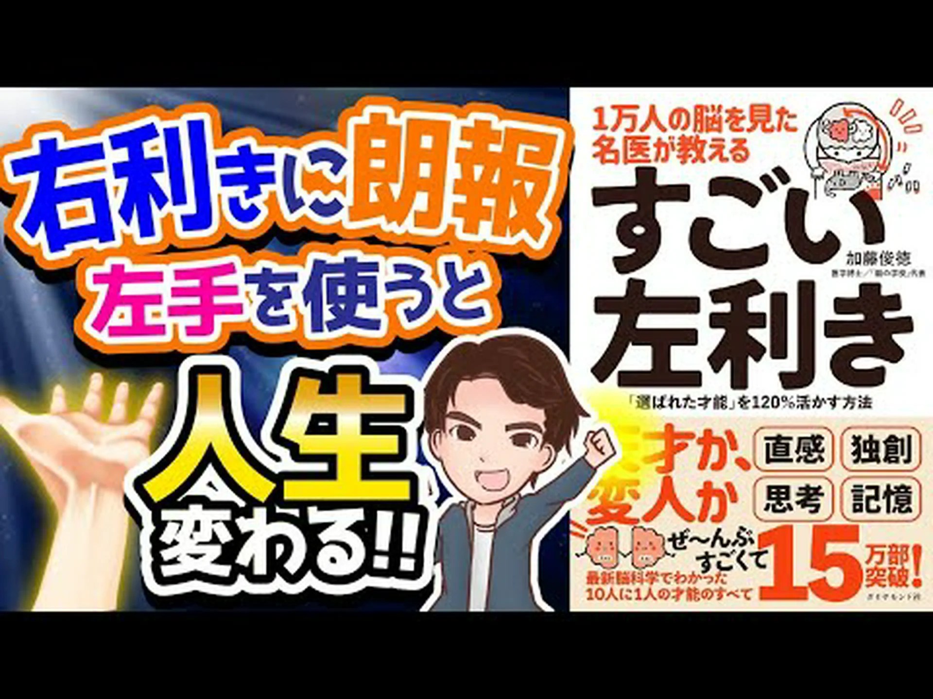 利き手に関する驚くべき説明 利き手に関する驚くべき説明