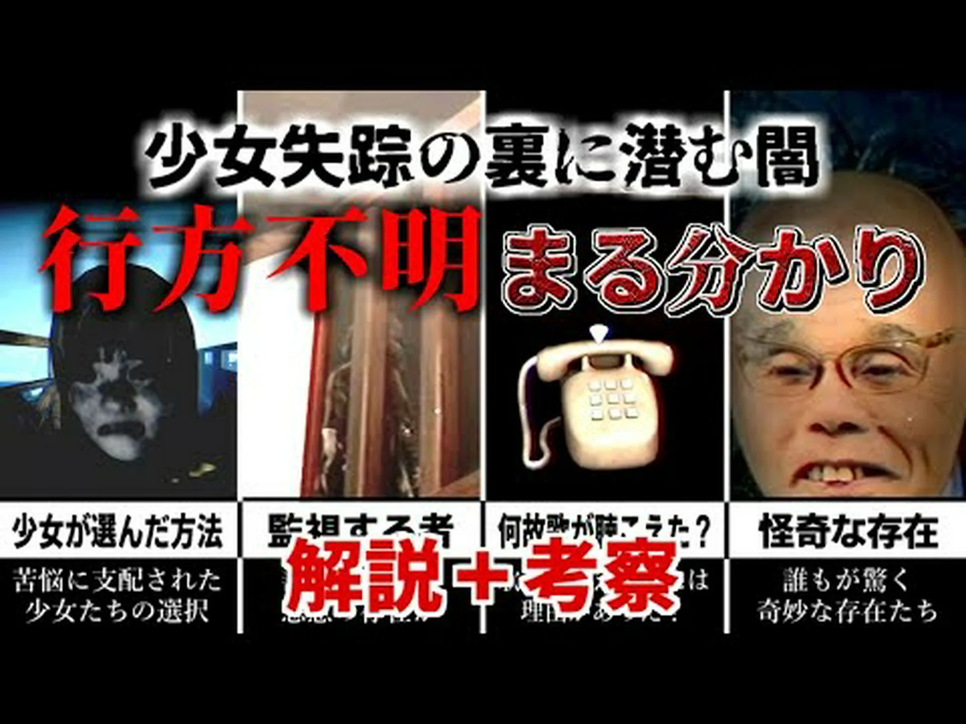 行方不明の少女たちの謎 行方不明の少女たちの謎