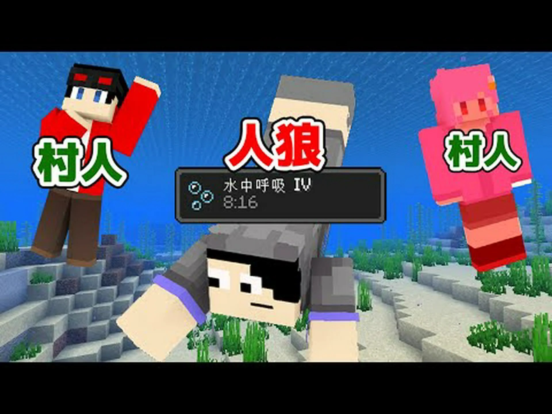 水中のオオカミ 水中のオオカミ