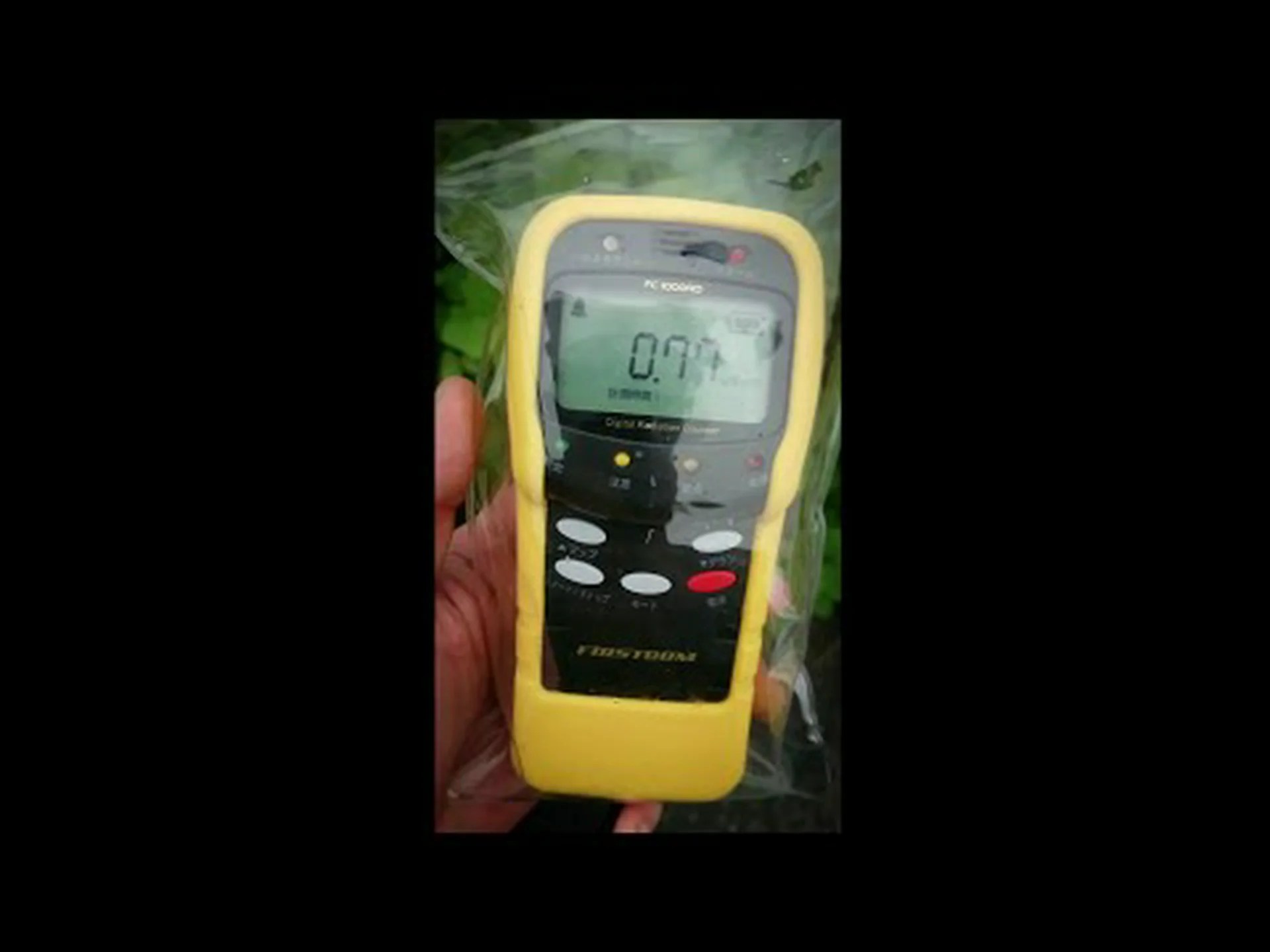 血液中の放射線の痕跡 血液中の放射線の痕跡