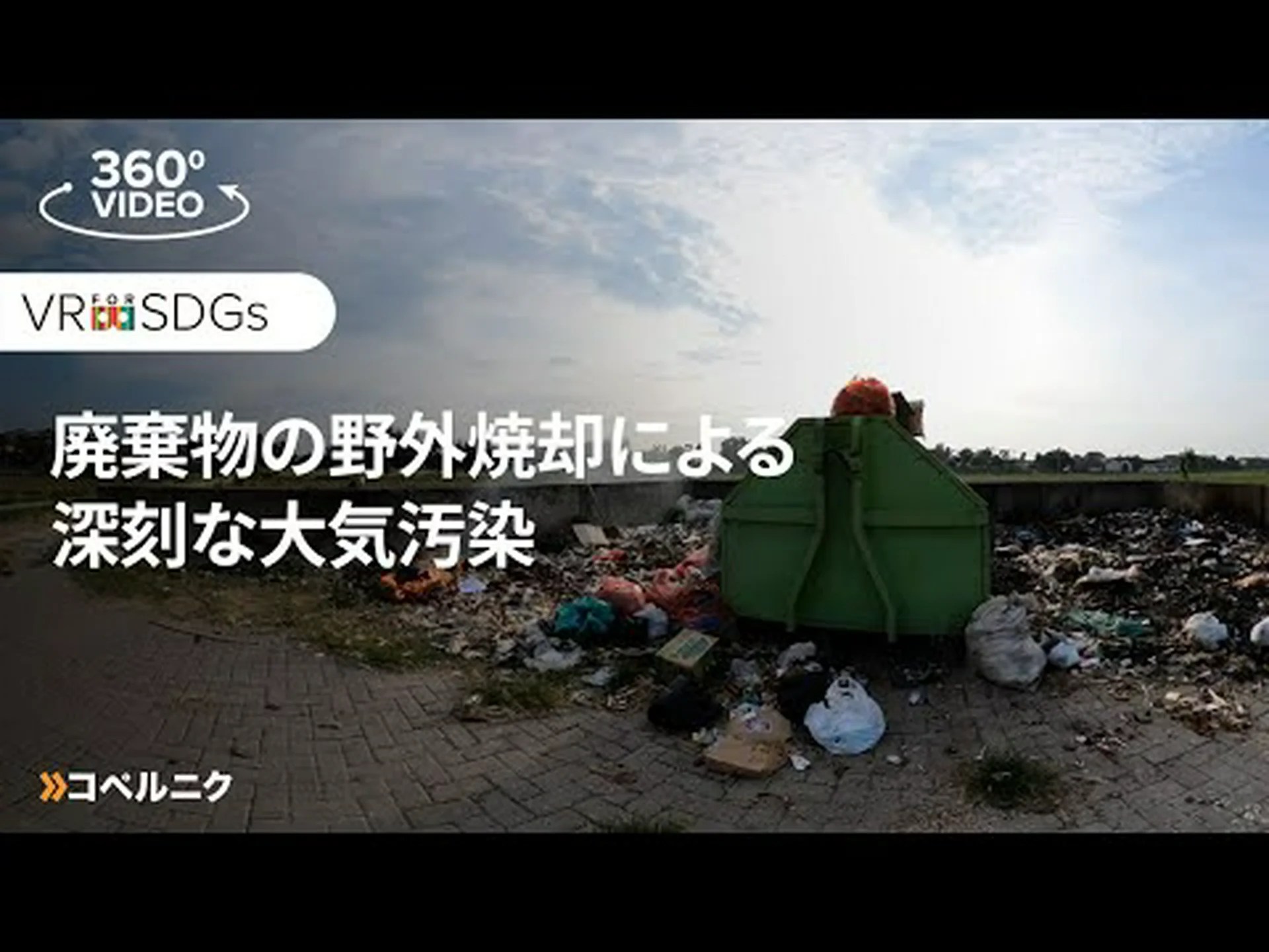 廃棄物焼却による大気汚染は予想より深刻 廃棄物焼却による大気汚染は予想より深刻