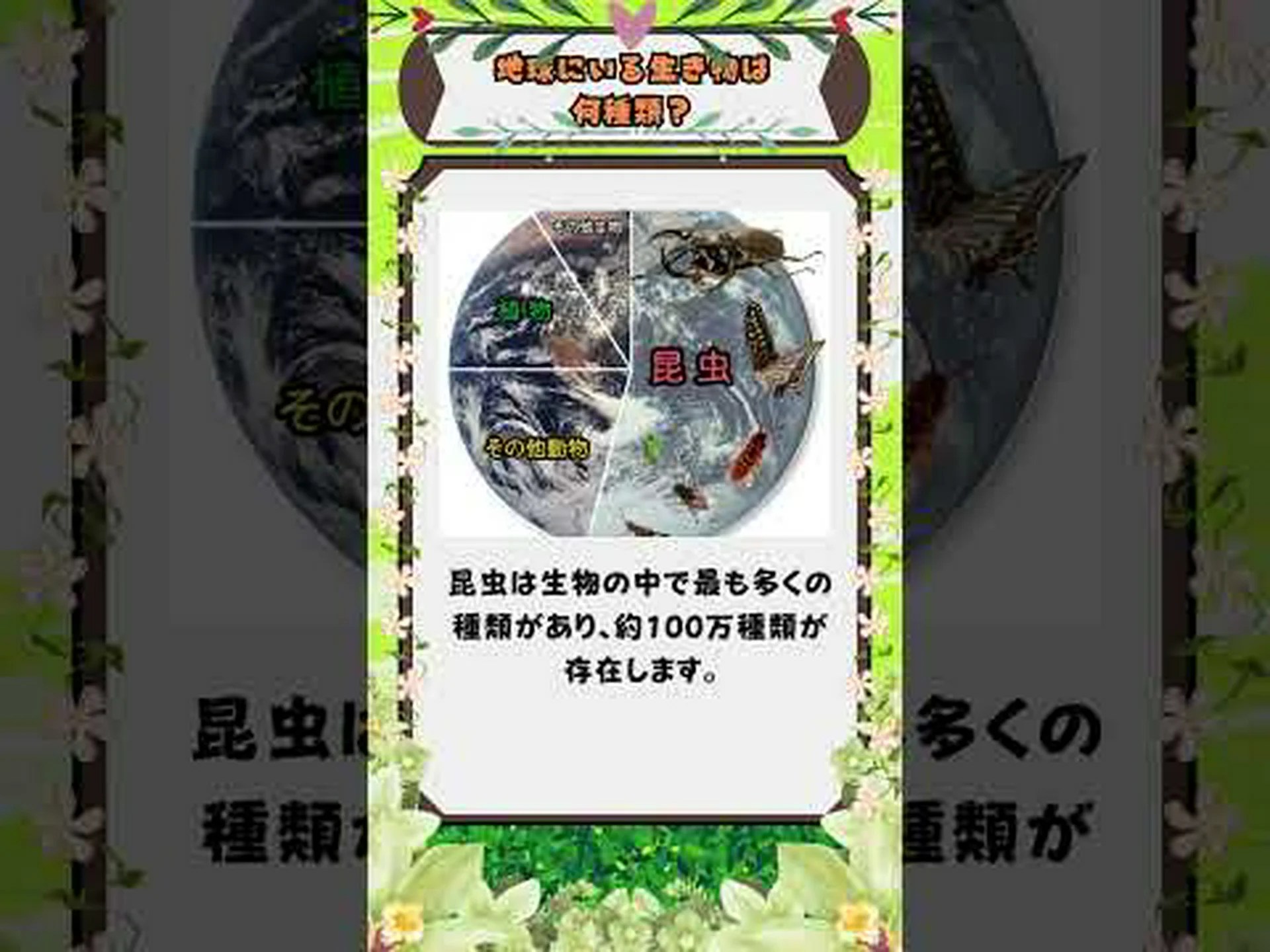 地球上には1兆以上の生物種が存在する 地球上には1兆以上の生物種が存在する