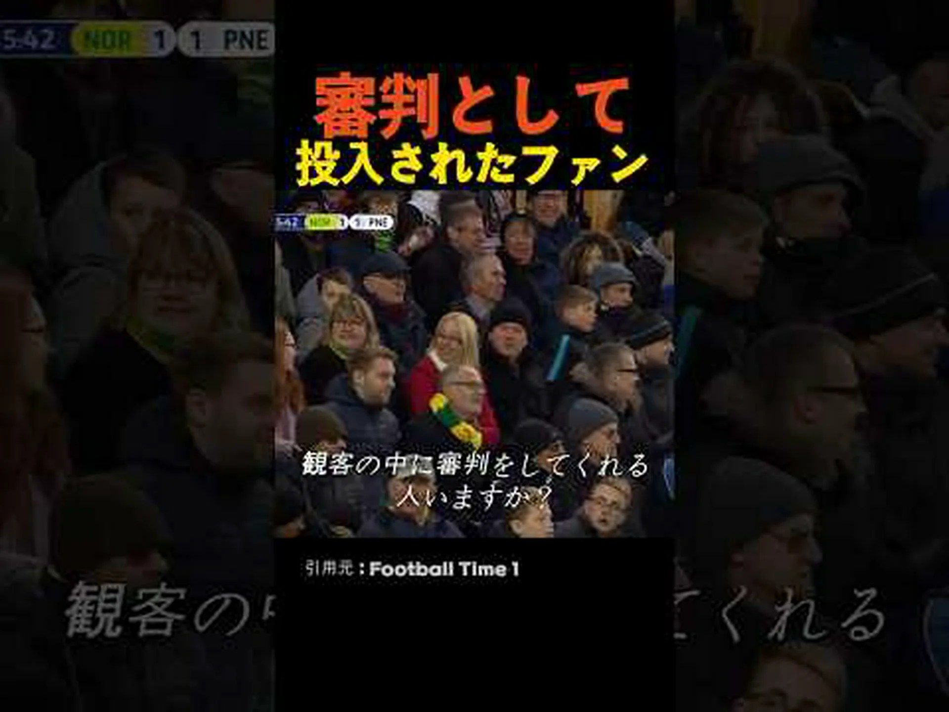 研究: 審判はサッカーファンの歓声に導かれる 研究: 審判はサッカーファンの歓声に導かれる