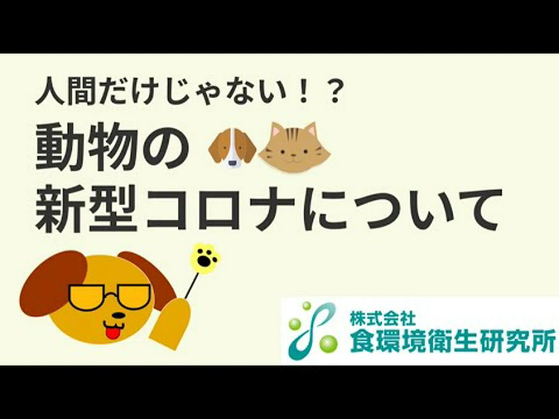 コロナ休暇:動物研究のチャンス コロナ休暇:動物研究のチャンス