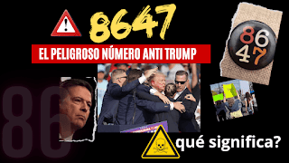 8647 significado del peligroso número Anti Donald Trump! significado número 86 y 47 8647 significado del peligroso número Anti Donald Trump! significado número 86 y 47