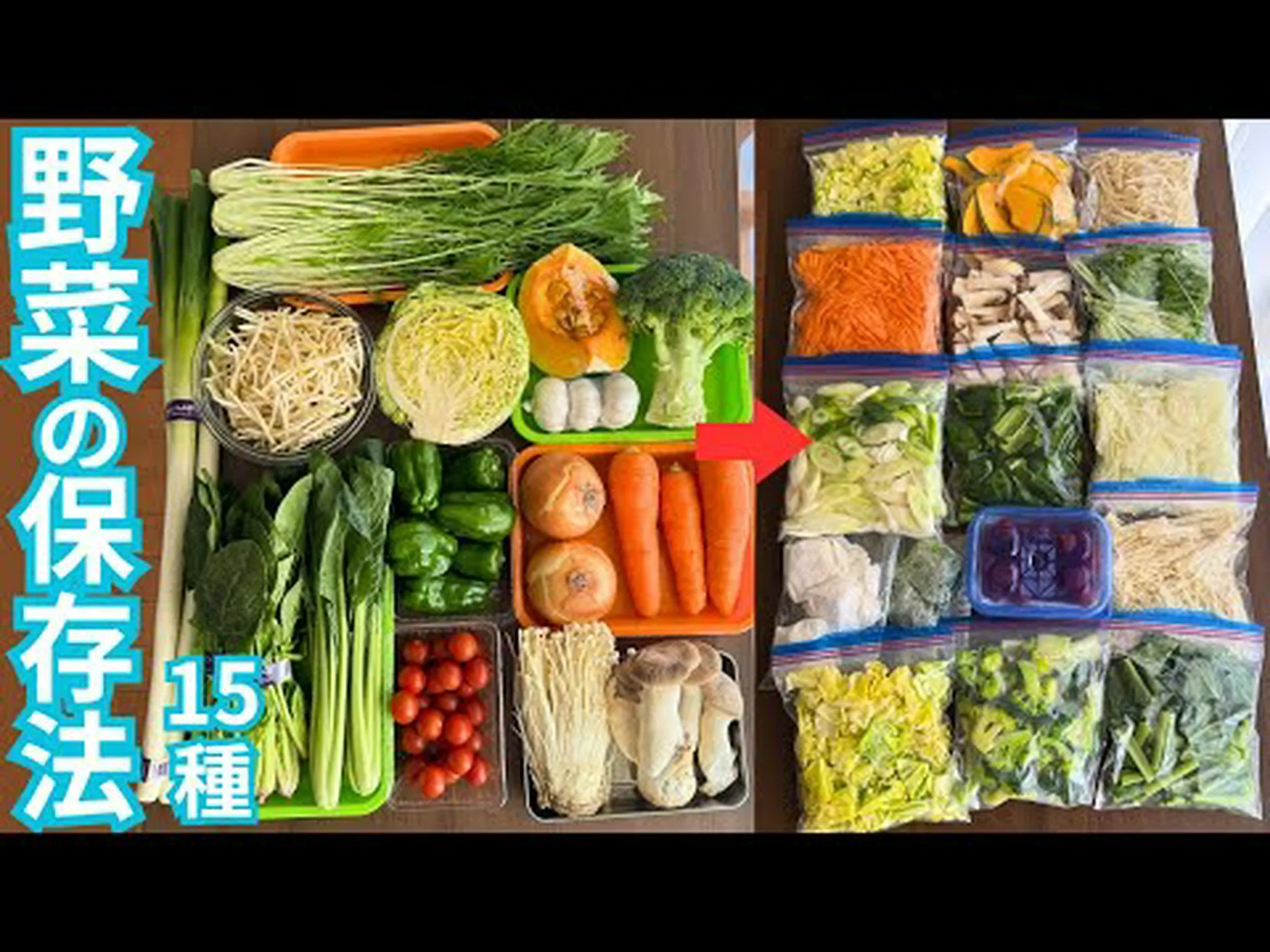 栄養を失わずに野菜を冷凍する方法 栄養を失わずに野菜を冷凍する方法