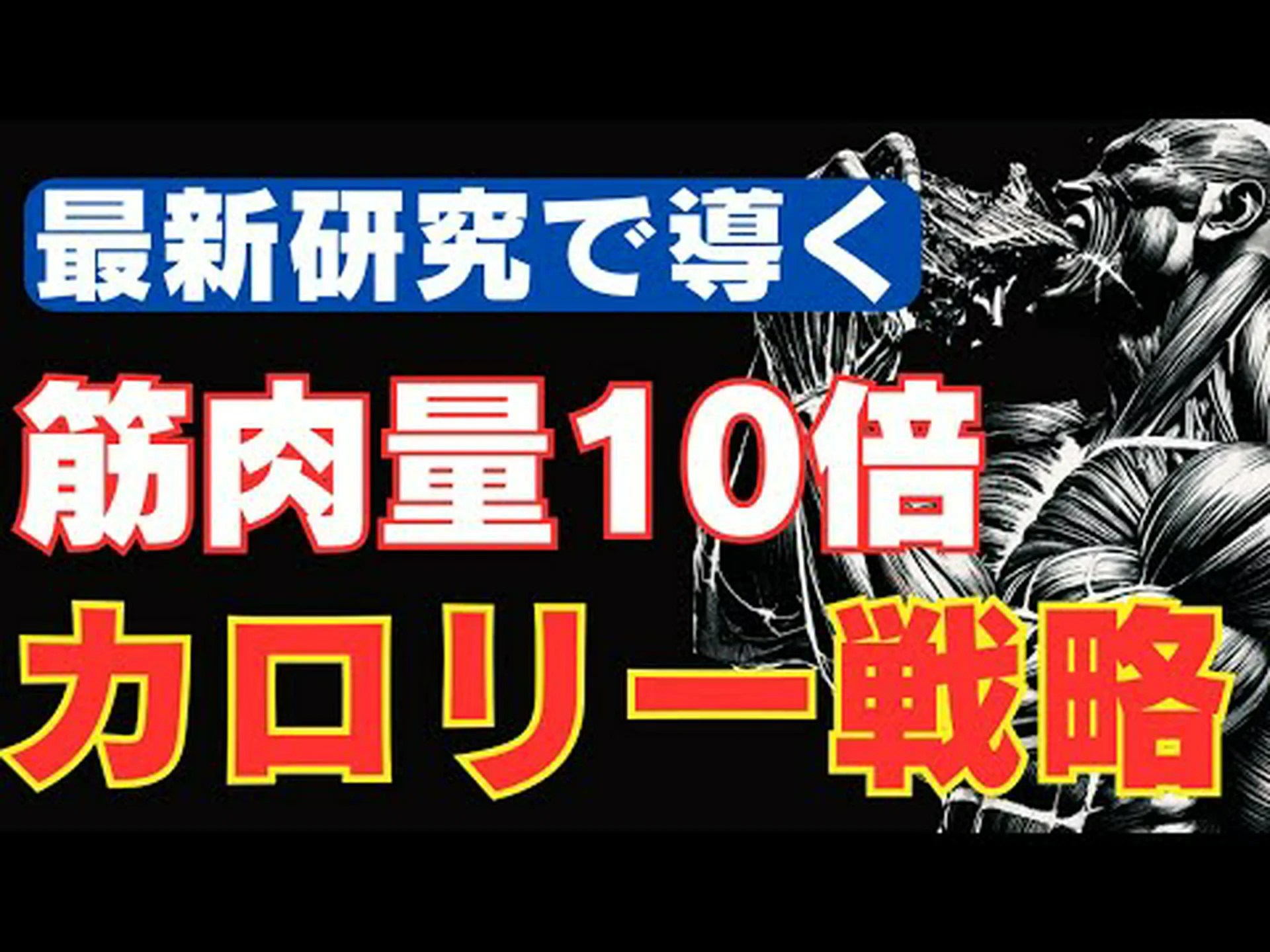 カロリー不足でも筋肉を増やす方法を科学者が詳しく解説 カロリー不足でも筋肉を増やす方法を科学者が詳しく解説