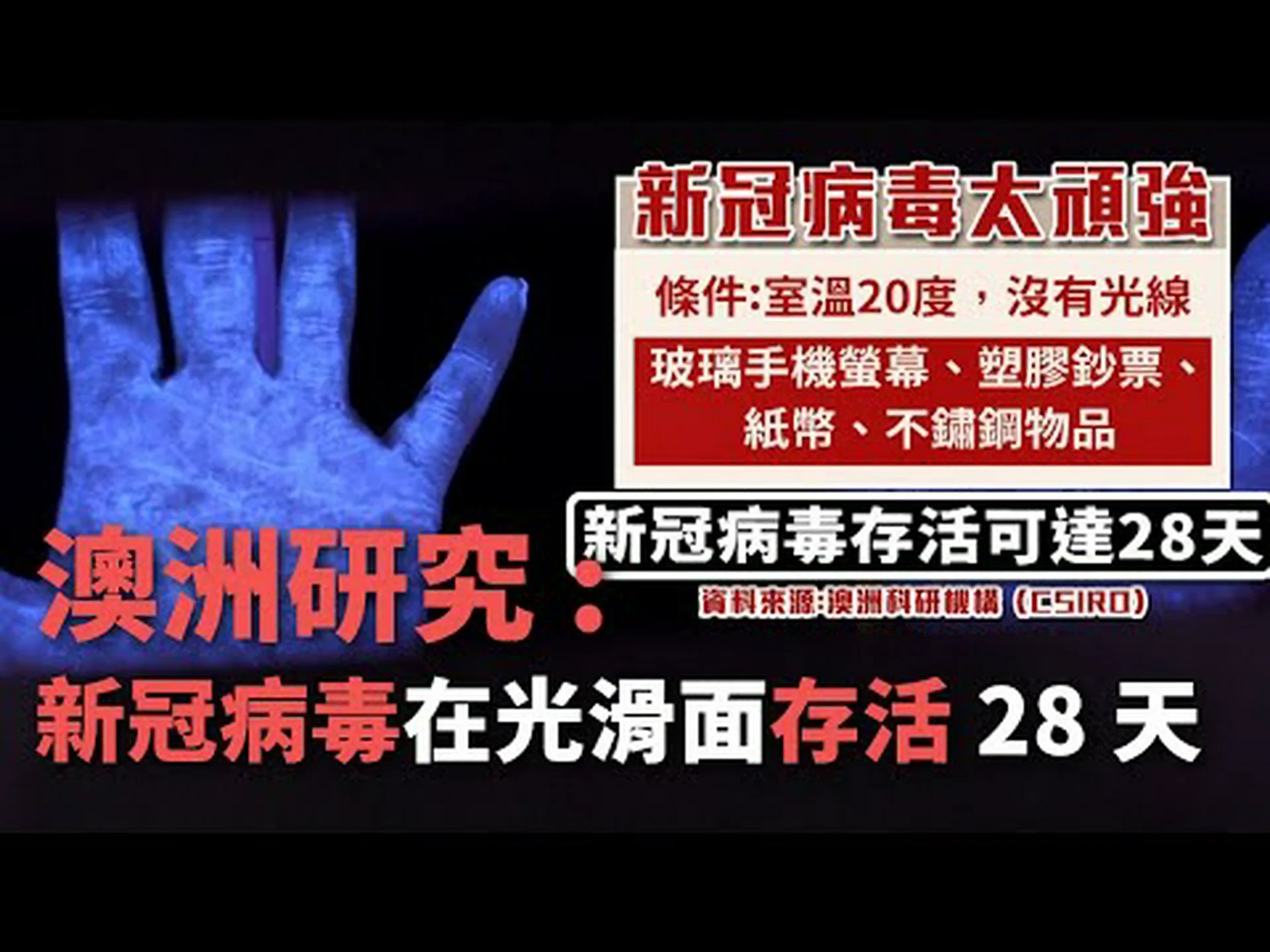 新型コロナウイルスは携帯電話上で最長28日間生存、研究結果 新型コロナウイルスは携帯電話上で最長28日間生存、研究結果
