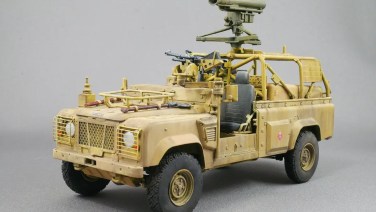 British Army Land Rover WMIK Milan ATGM type Hobby Boss 1/35 British Army Land Rover WMIK Milan ATGM type Hobby Boss 1/35