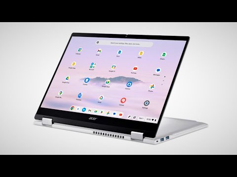 Acer Chromebook Plus Spin 514 Laptop Konvertibel AI dengan Layar 2K dan Wi-Fi 7