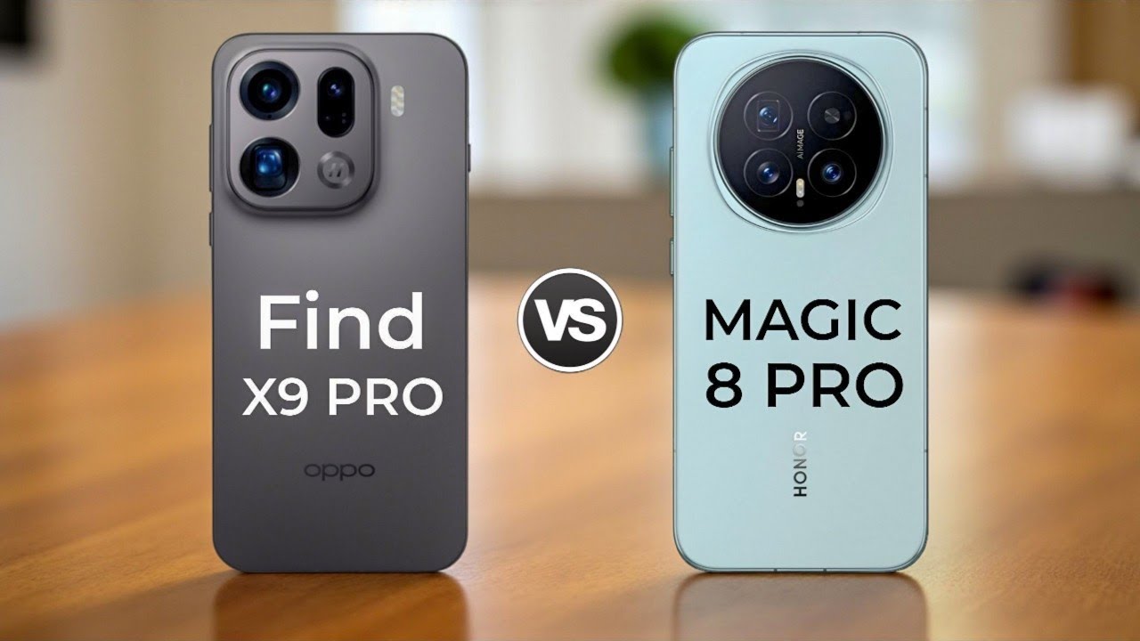 Duel Flagship: Oppo Find X9 Pro Vs Honor Magic 8 Pro